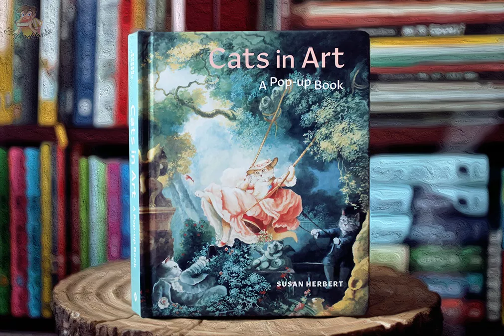 Cats in Art. A Pop-up Book - recenzja książki - Bajkochłonka