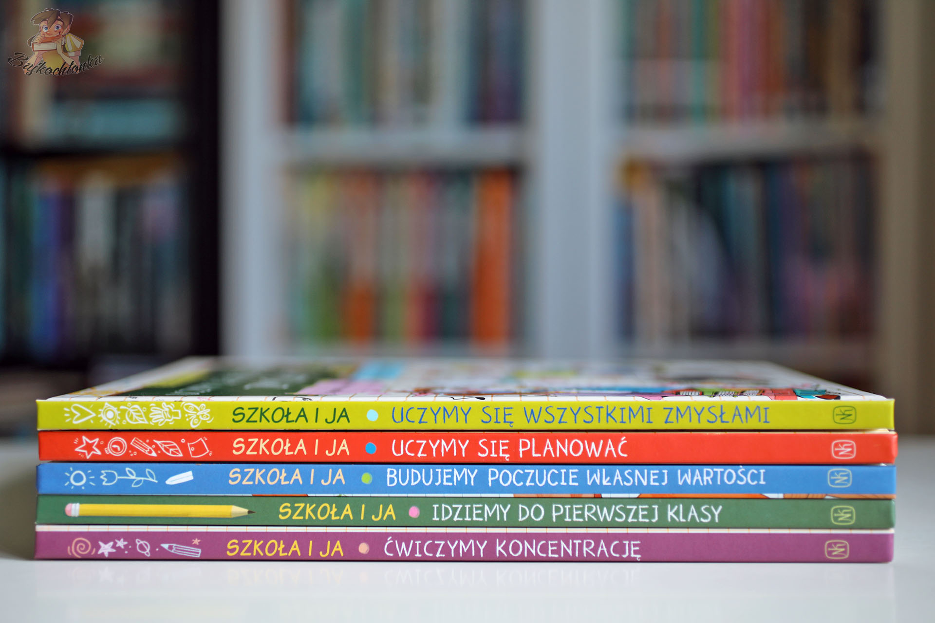 Seria Szkoła i ja – książki edukacyjne dla dzieci od wydawnictwa Nasza Księgarnia