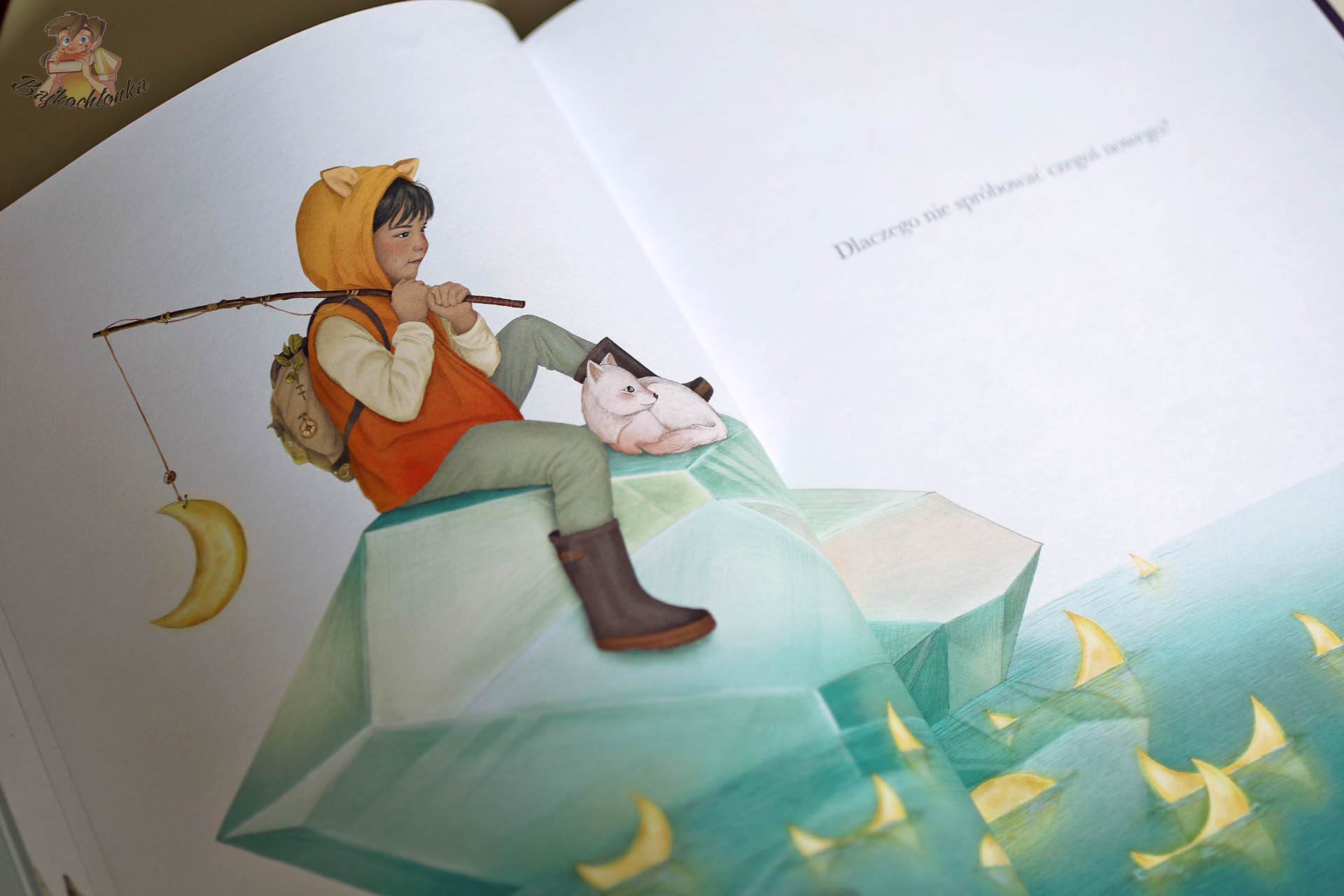 Książka Uwierz Kobi Yamada – spotkanie z białym lisem ilustracja Gabriella Barouch