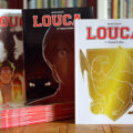 Okładki Louca tom 9 (Game over), tom 10 (Historia Nathana) i tom 11 (Puchar Gryfów) – zestaw