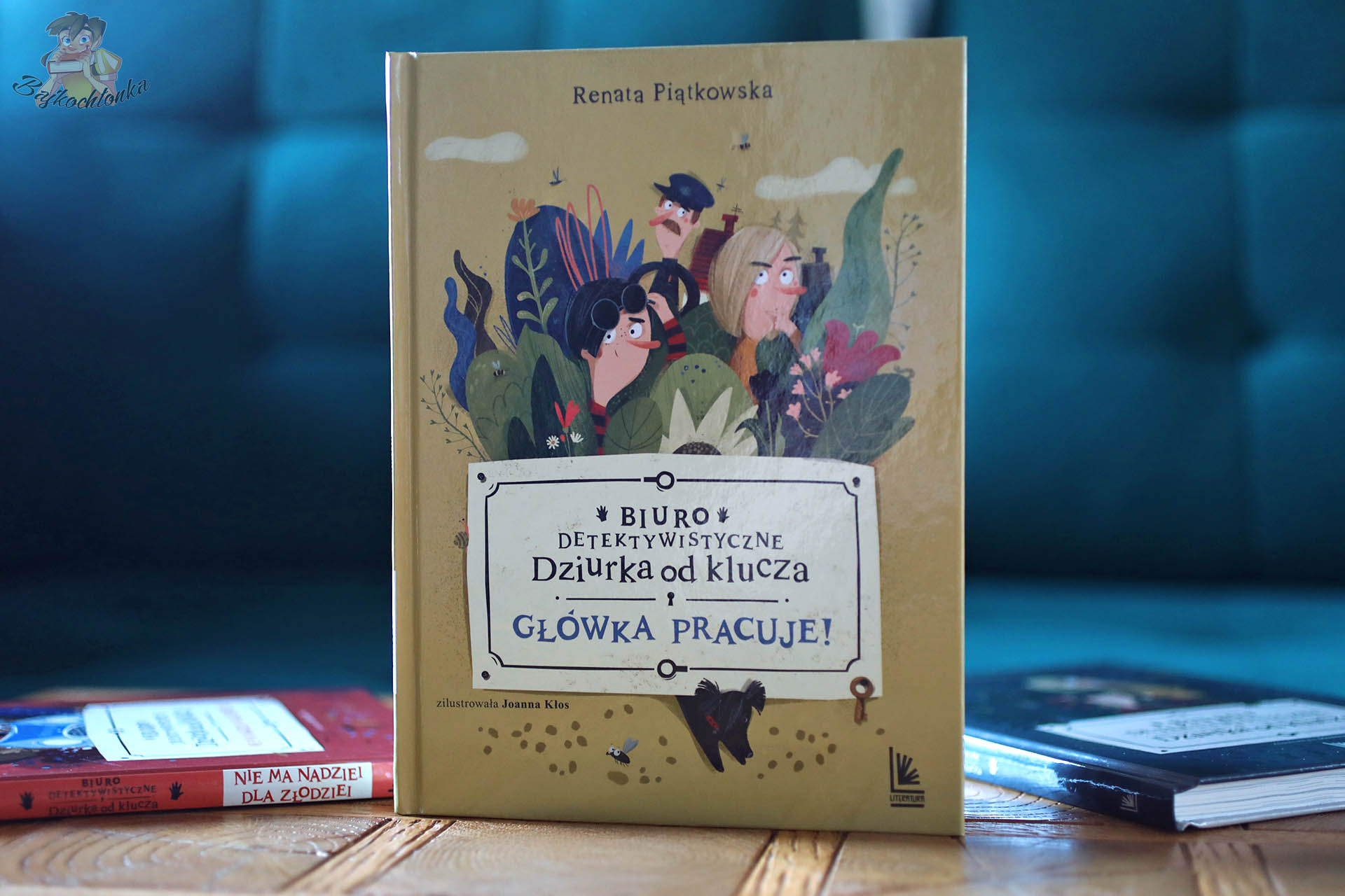 Okładka Dziurka od klucza. Główka pracuje! – tom 2 serii detektywistycznej dla dzieci