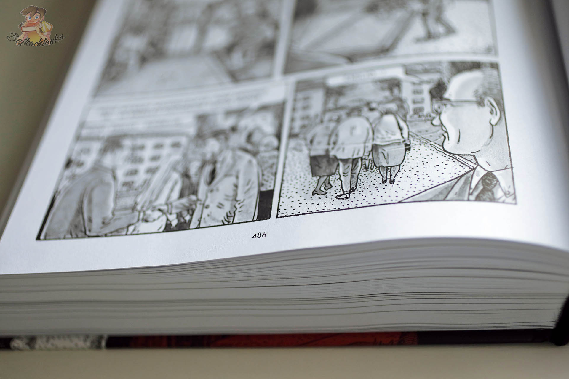 Grube wydanie – Epopeja hiszpańska, plansze komiksu zbliżenie krawędzi