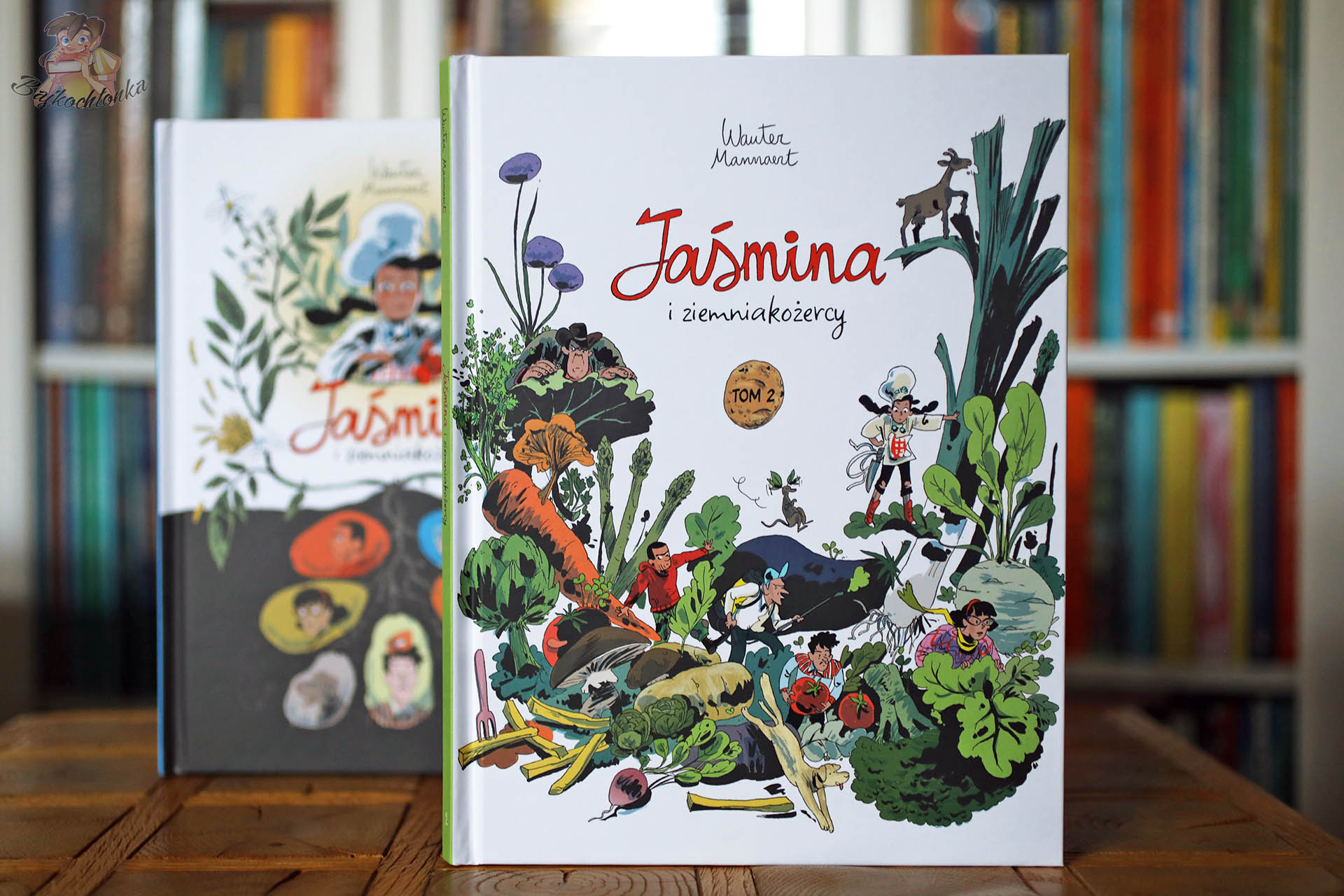 Jasmina i ziemniakozercy Tom 2 – okladka serii komiksowej Egmont
