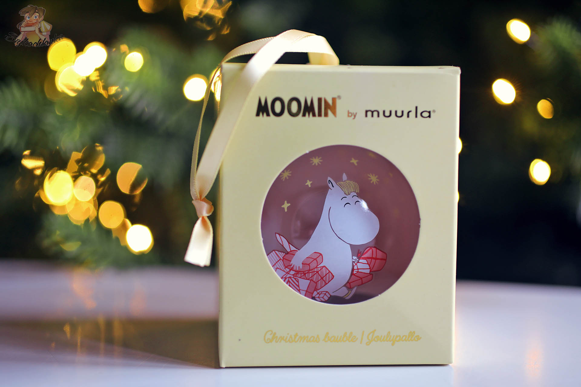 Bombka Moomin by Muurla – opakowanie prezentowe z Migotką