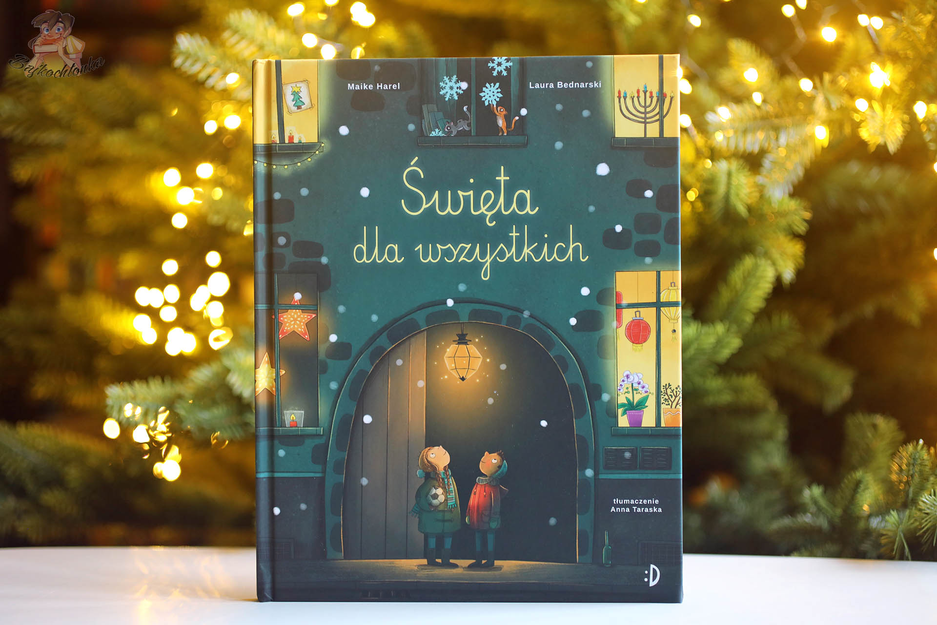 Okładka książki Święta dla wszystkich – Maike Harel, Laura Bednarski, Dwukropek