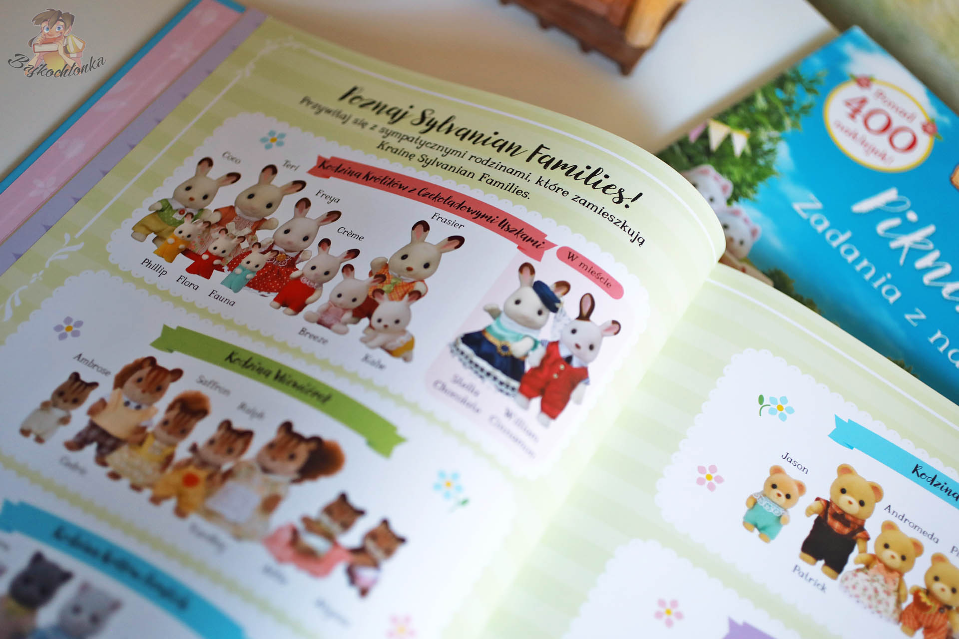 Poznaj rodziny Sylvanian Families — przegląd bohaterów w Księdze opowieści