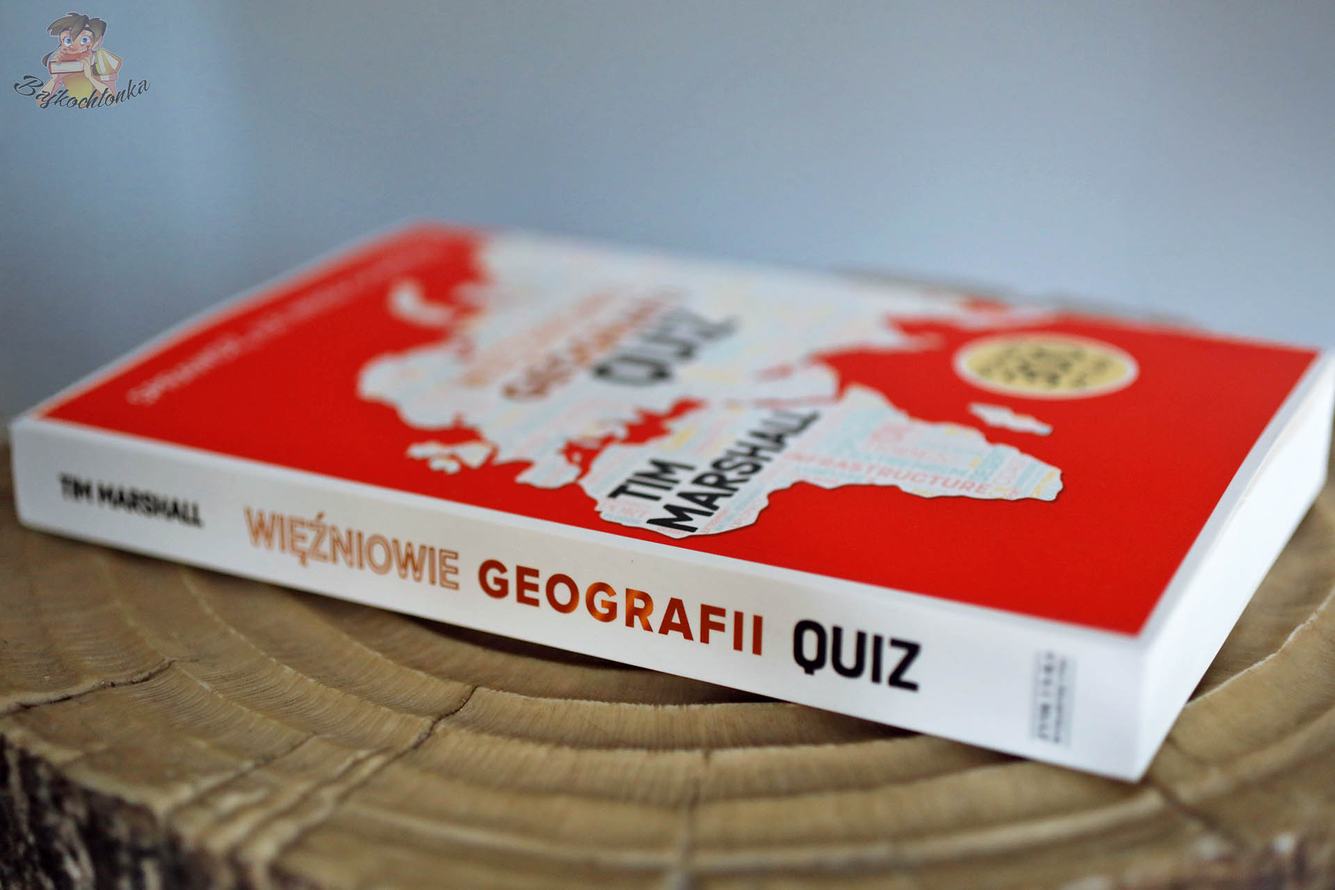 Wiezniowie geografii Quiz – grzbiet i okladka polskiego wydania Zysk i S-ka