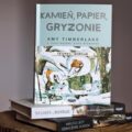 Okładka książki Kamień, papier, gryzonie autorstwa Amy Timberlake i Jona Klassena