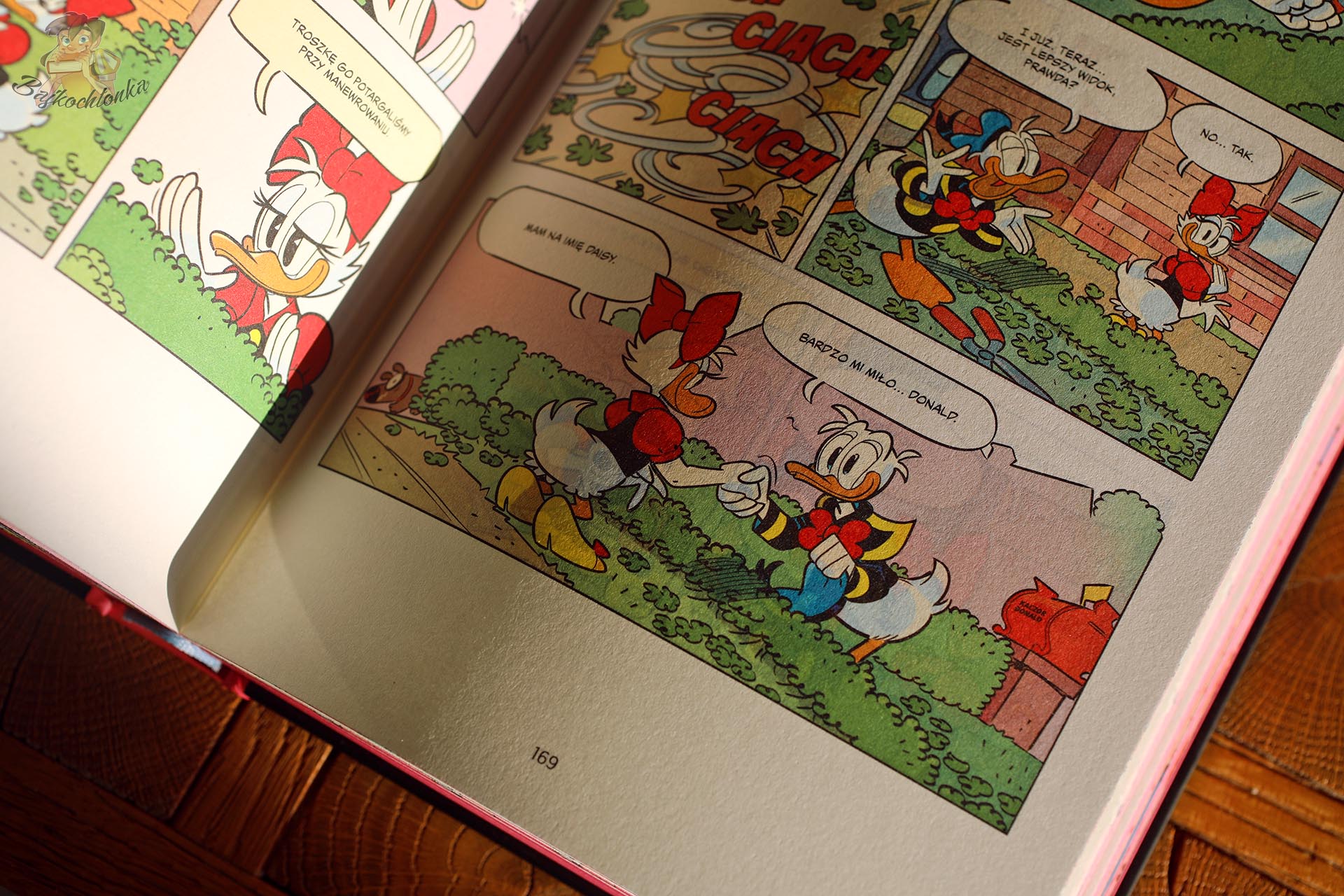 Nasza urocza Daisy – kadr z komiksu: Daisy i Donald (Egmont, wydanie kolekcjonerskie)