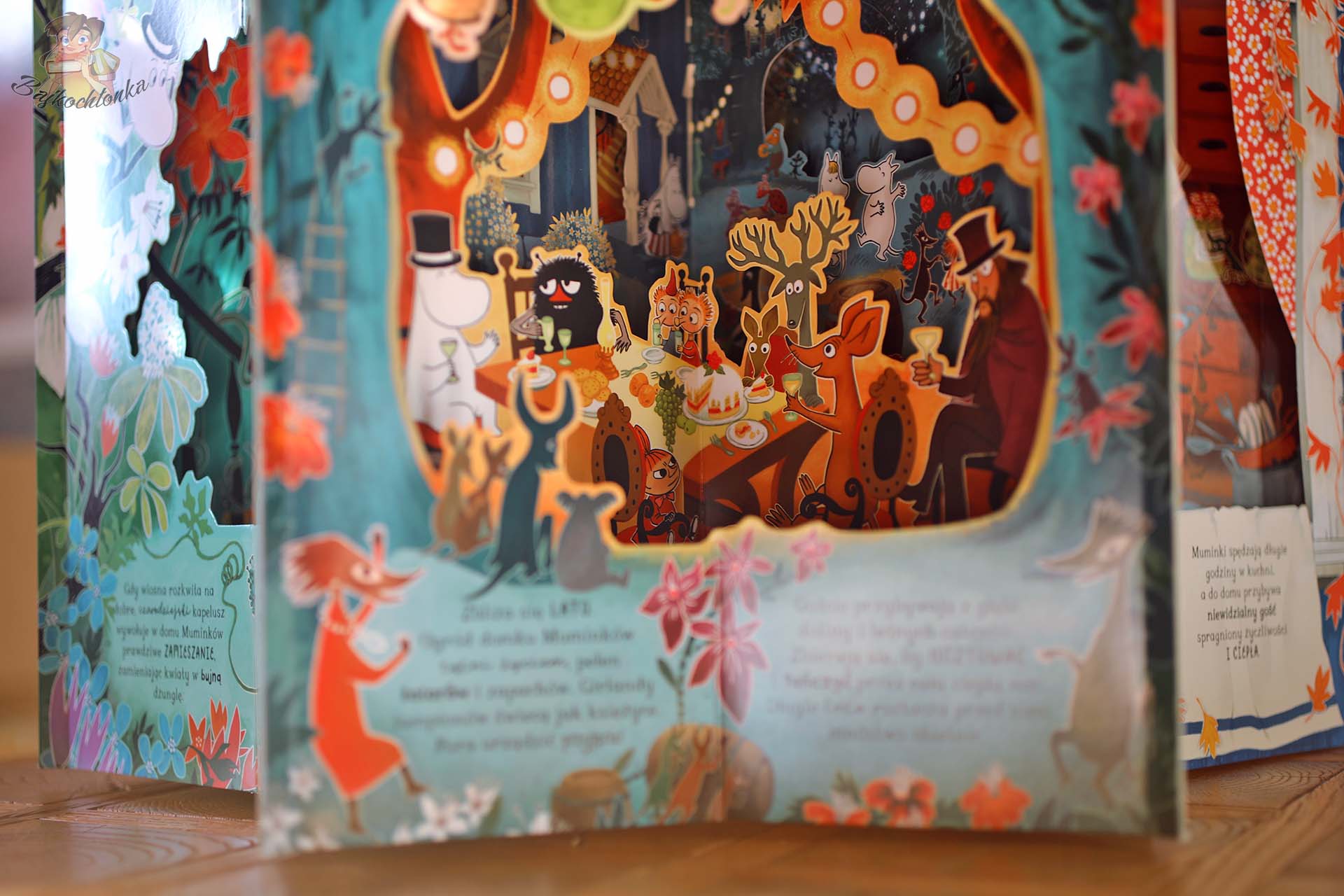 rok w dolinie muminkow karuzela popup letnie przyjecie w ogrodzie muminkow