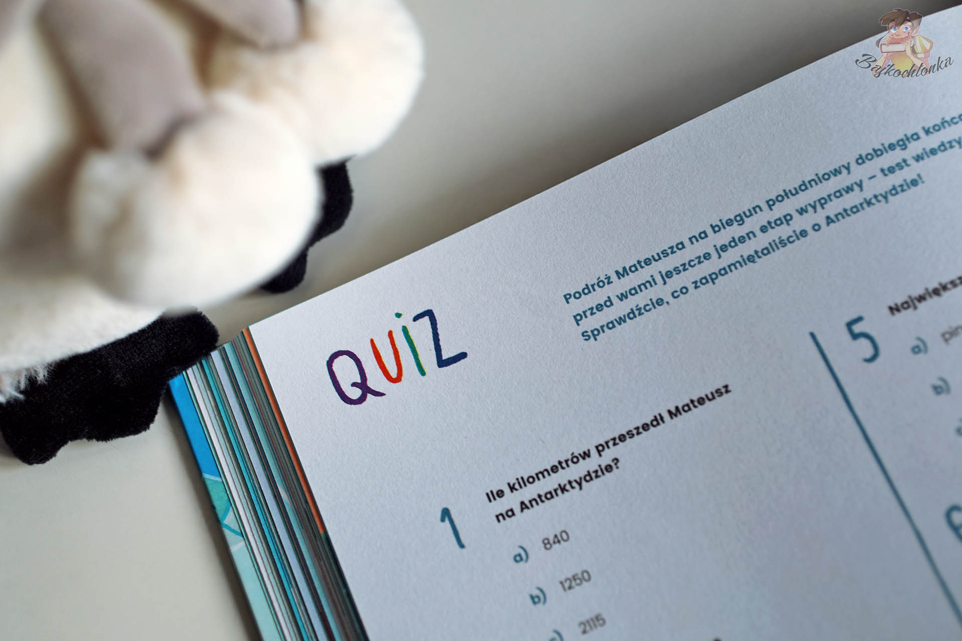 Quiz na końcu książki Antarktyda. Wyprawa na kraniec świata – sprawdzian wiedzy po lekturze o wyprawie Mateusza Waligóry