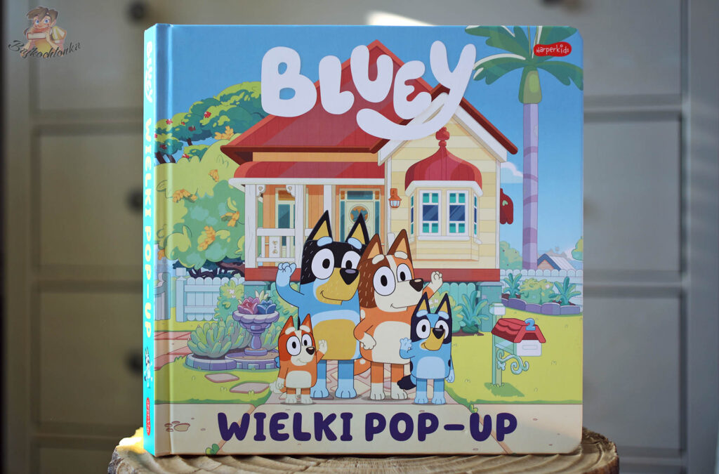 Okładka Bluey. Wielki pop-up