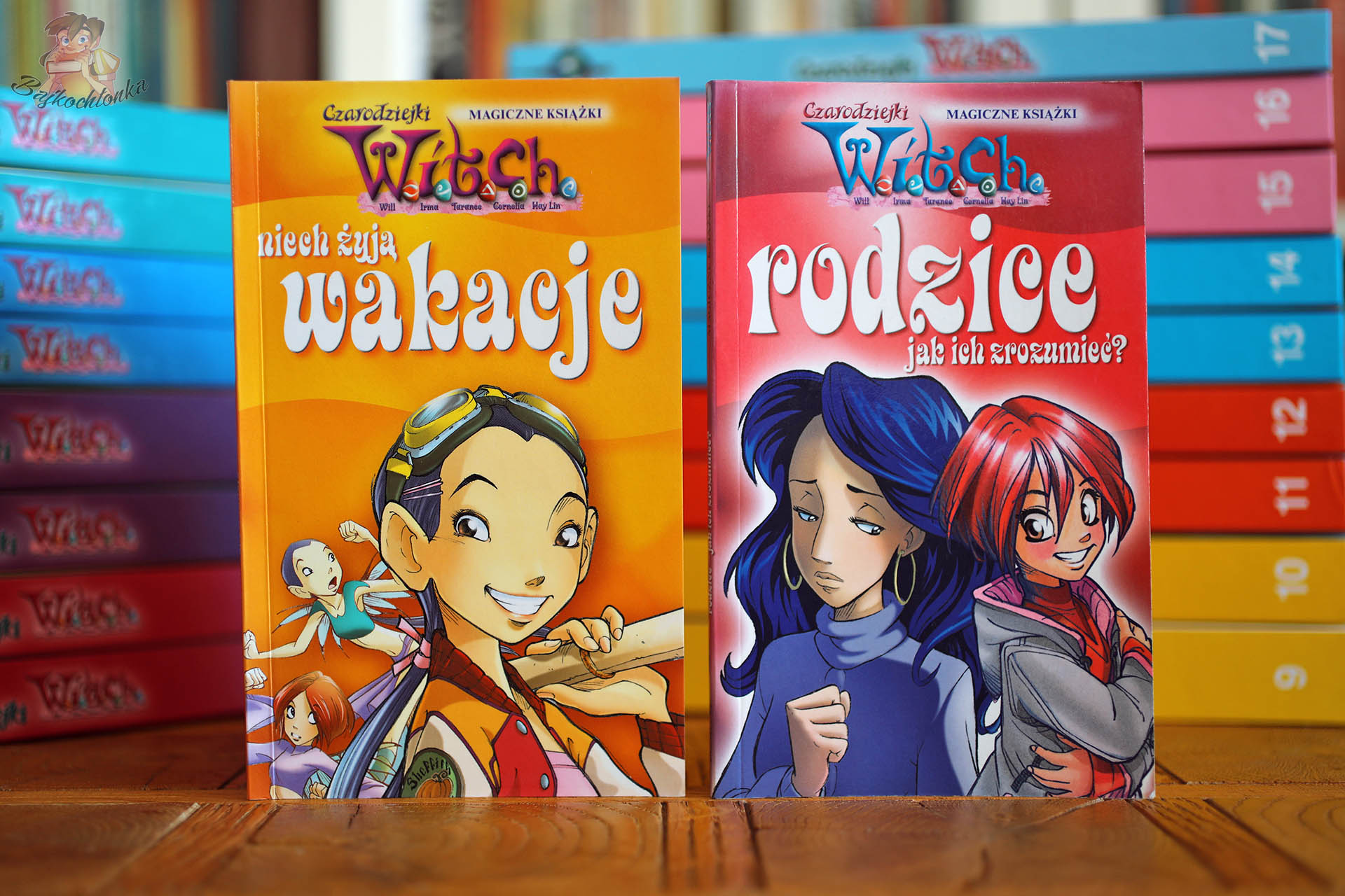 Magiczne książki Witch Niech żyją wakacje oraz Rodzice. Jak ich zrozumieć? – retro książki z uniwersum W.I.T.C.H.Magiczne książki Witch Niech żyją wakacje oraz Rodzice. Jak ich zrozumieć? – retro książki z uniwersum W.I.T.C.H.