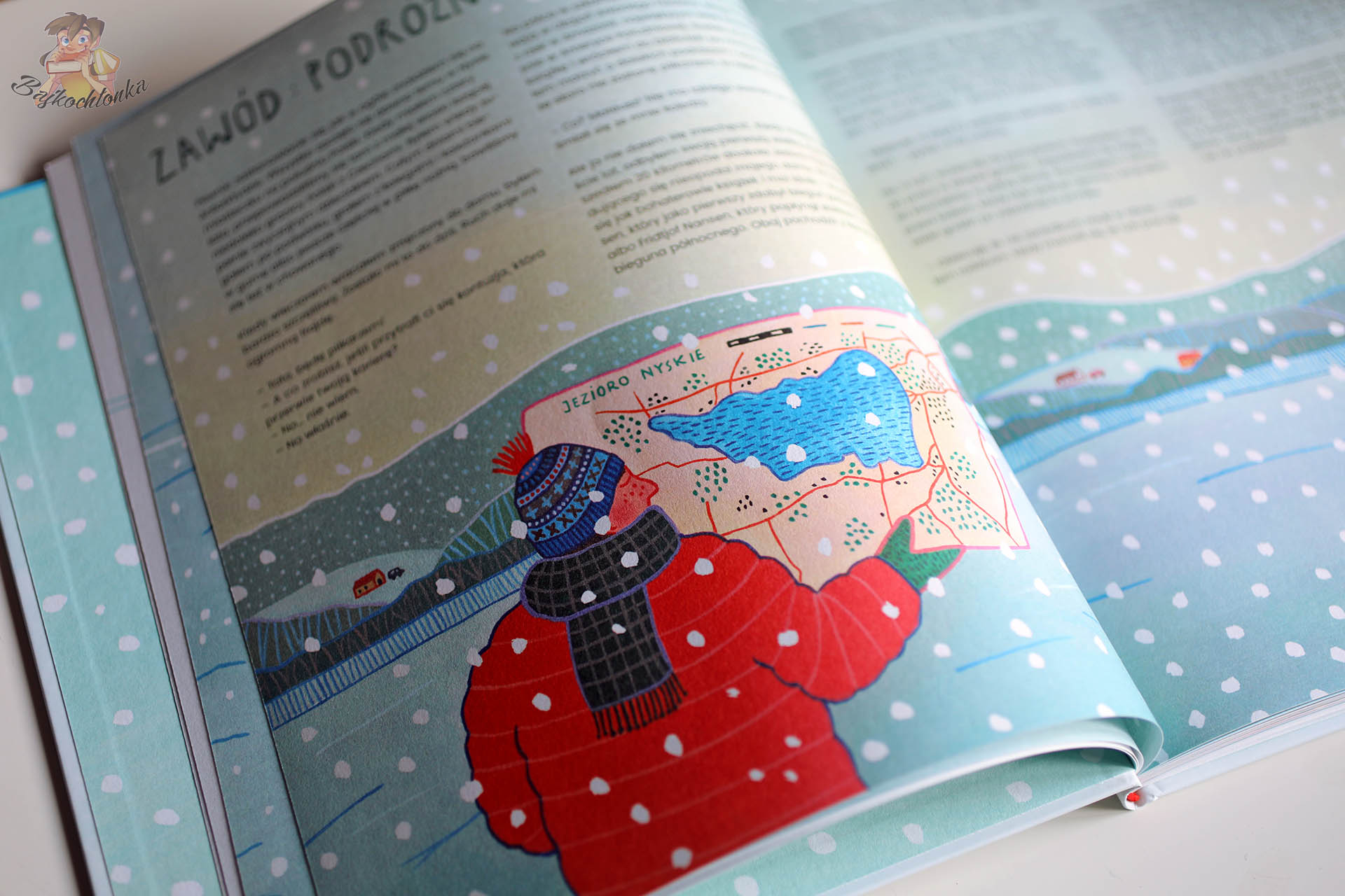 Zawód: podróżnik – ilustracja z książki Antarktyda. Wyprawa na kraniec świata o pracy polarnika