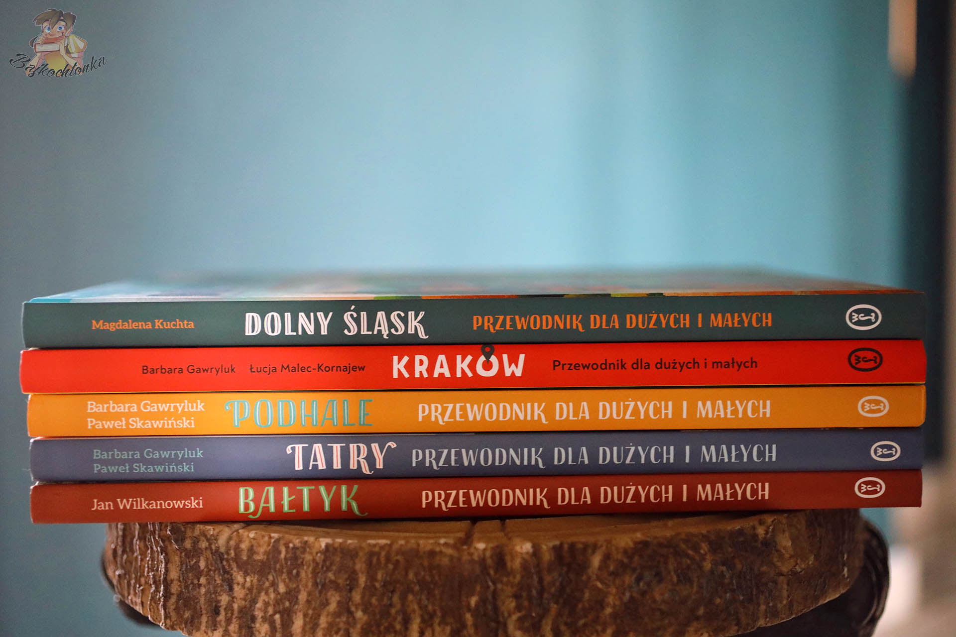 Tomy serii „Przewodnik dla dużych i małych” – Dolny Śląsk, Kraków, Podhale, Tatry i Bałtyk