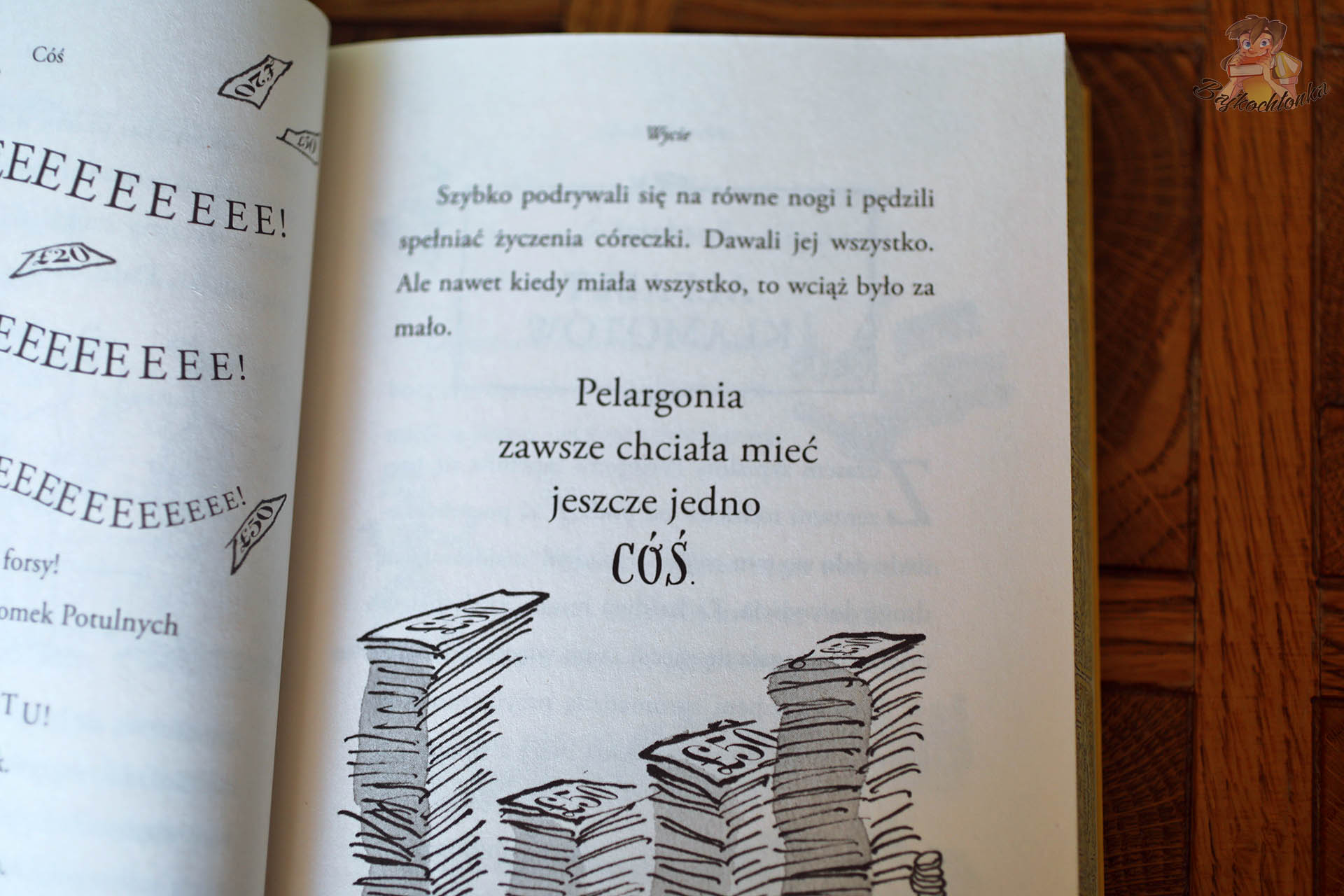 Fragment książki „Cóś” Davida Walliamsa – historia dziewczynki, która chciała jeszcze jedno coś