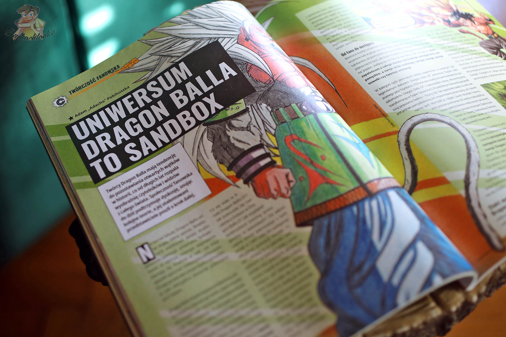 Artykuł o uniwersum Dragon Ball w magazynie CD-Action – sandbox i świat przedstawiony