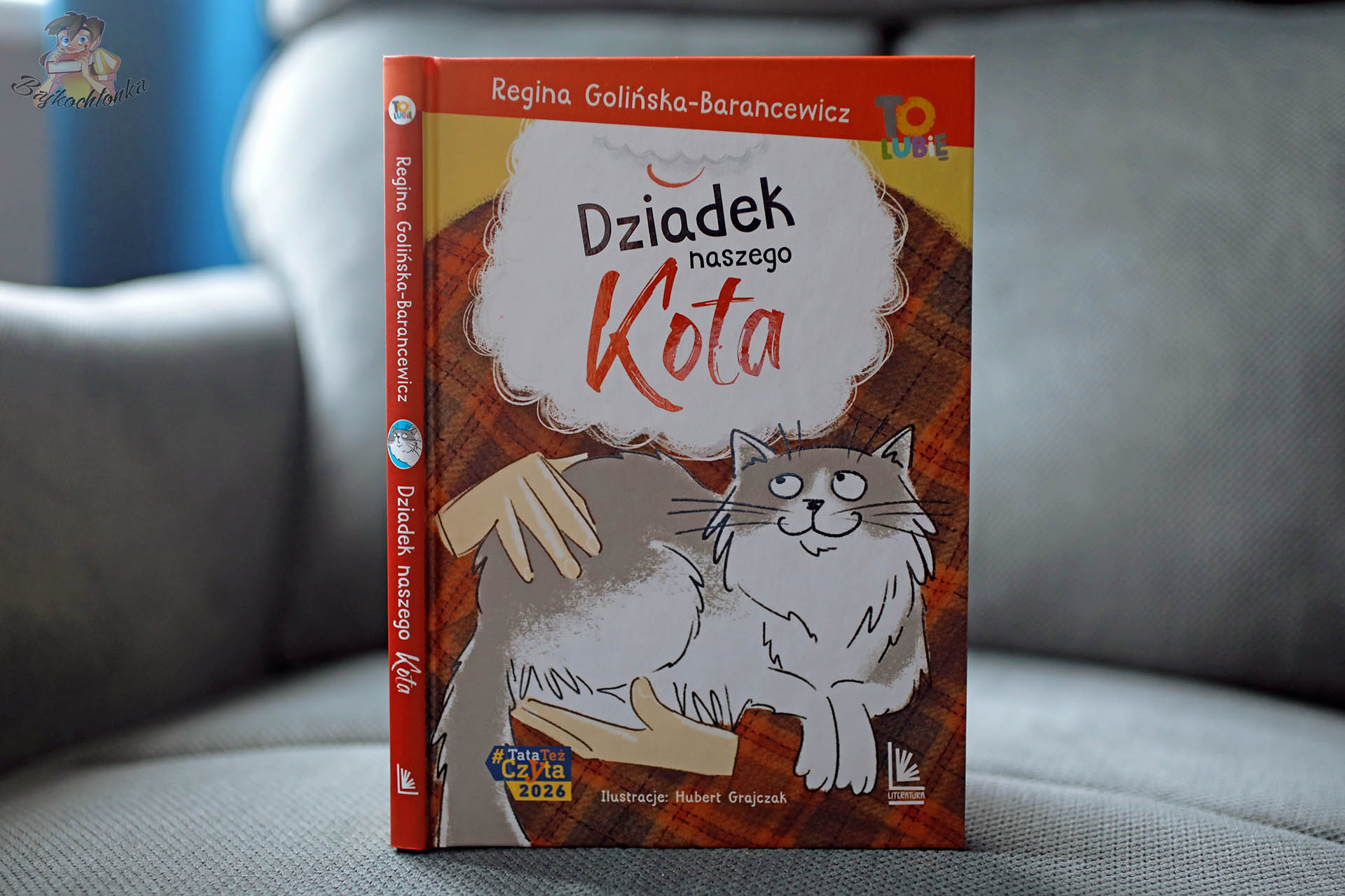 Dziadek naszego kota – okładka książki Reginy Golińskiej-Barancewicz