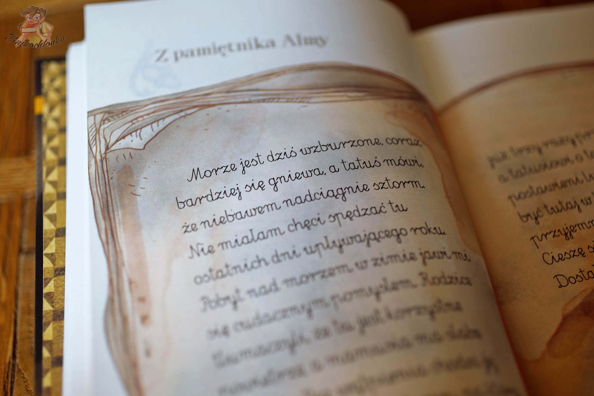 fragment ksiazki Dziewczynka ktorej nie bylo list z pamietnika Almy