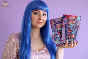 Recenzja serii K-Pop Academy - Bajkochłonka prezentuje książki „Scena cieni” i „Klątwa świateł” Mina Finch