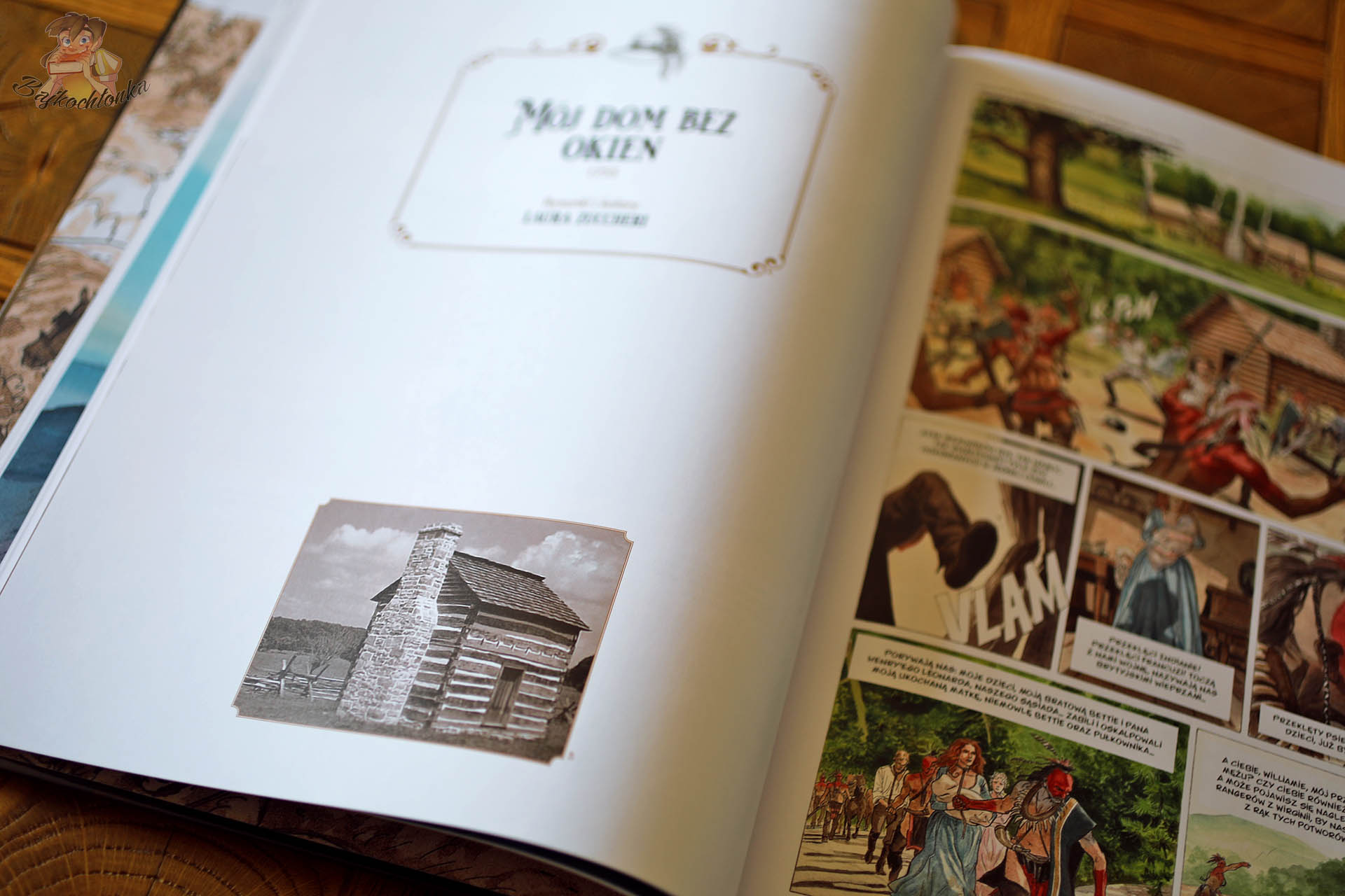 Rozdział Mój dom bez okien w komiksie Kobiety z Dzikiego Zachodu