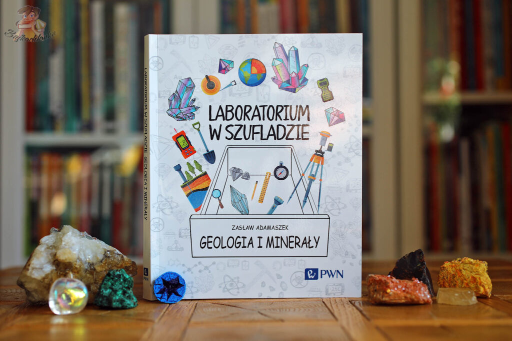 ksiazka Laboratorium w szufladzie Geologia i mineraly Zaslaw Adamaszek wydawnictwo PWN