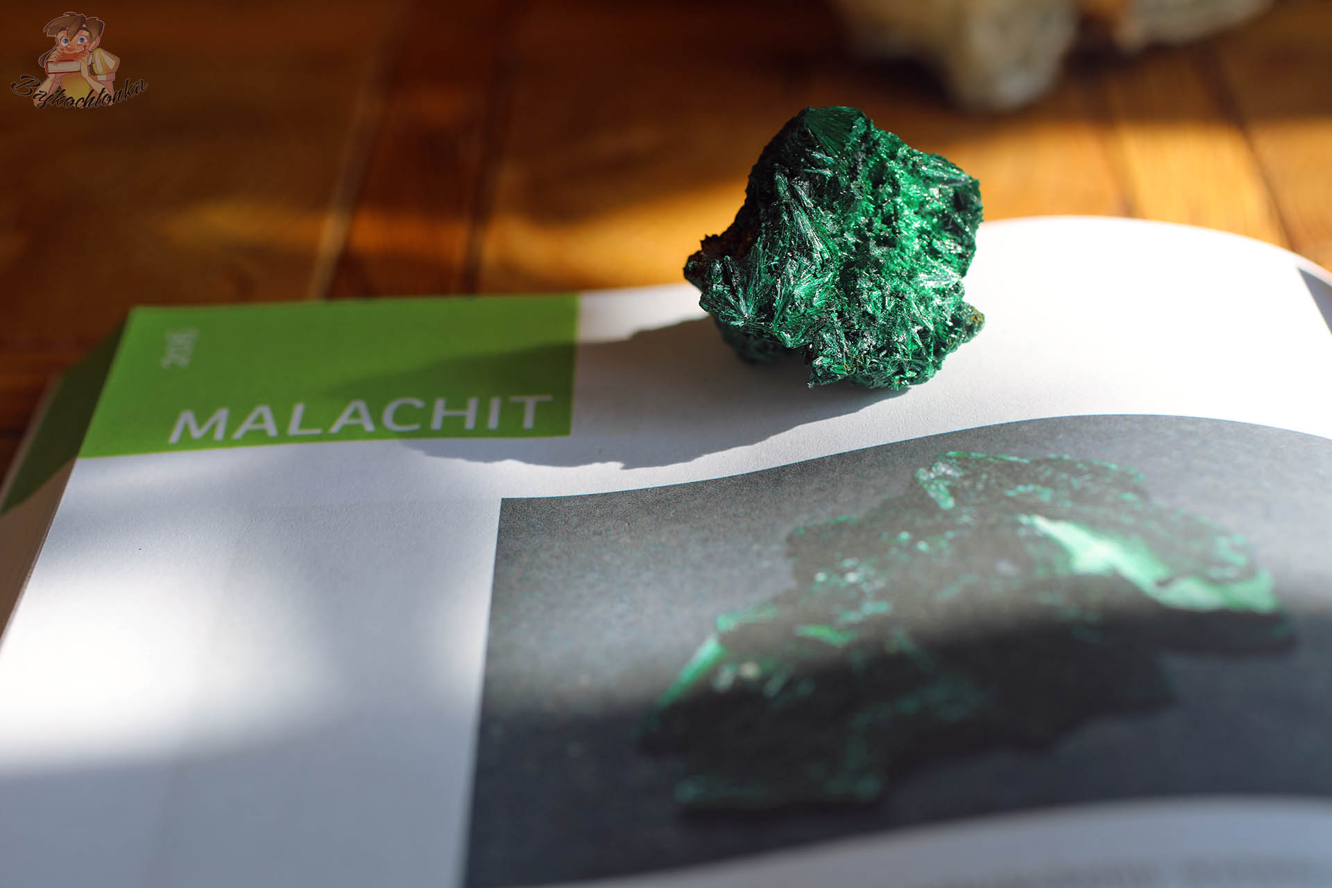 malachit mineral opisany w ksiazce Laboratorium w szufladzie Geologia i mineraly