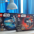 Zestawy LEGO Star Wars 75423 Luke’s Red Five X-Wing i 75429 Darth Vader’s TIE Fighter