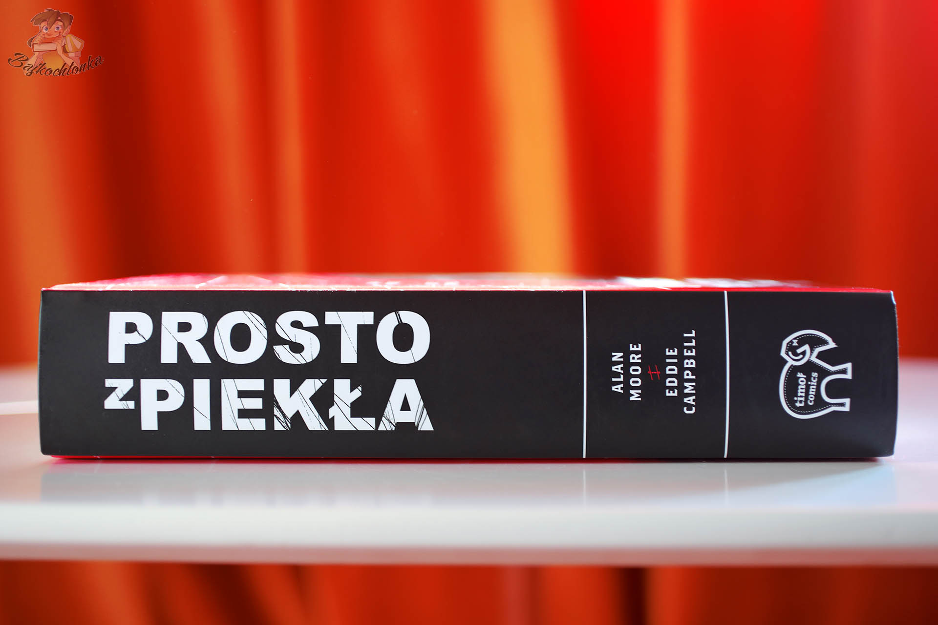 Prosto z piekła grzbiet książki edycja kolorowa komiks Alan Moore Timof Comics