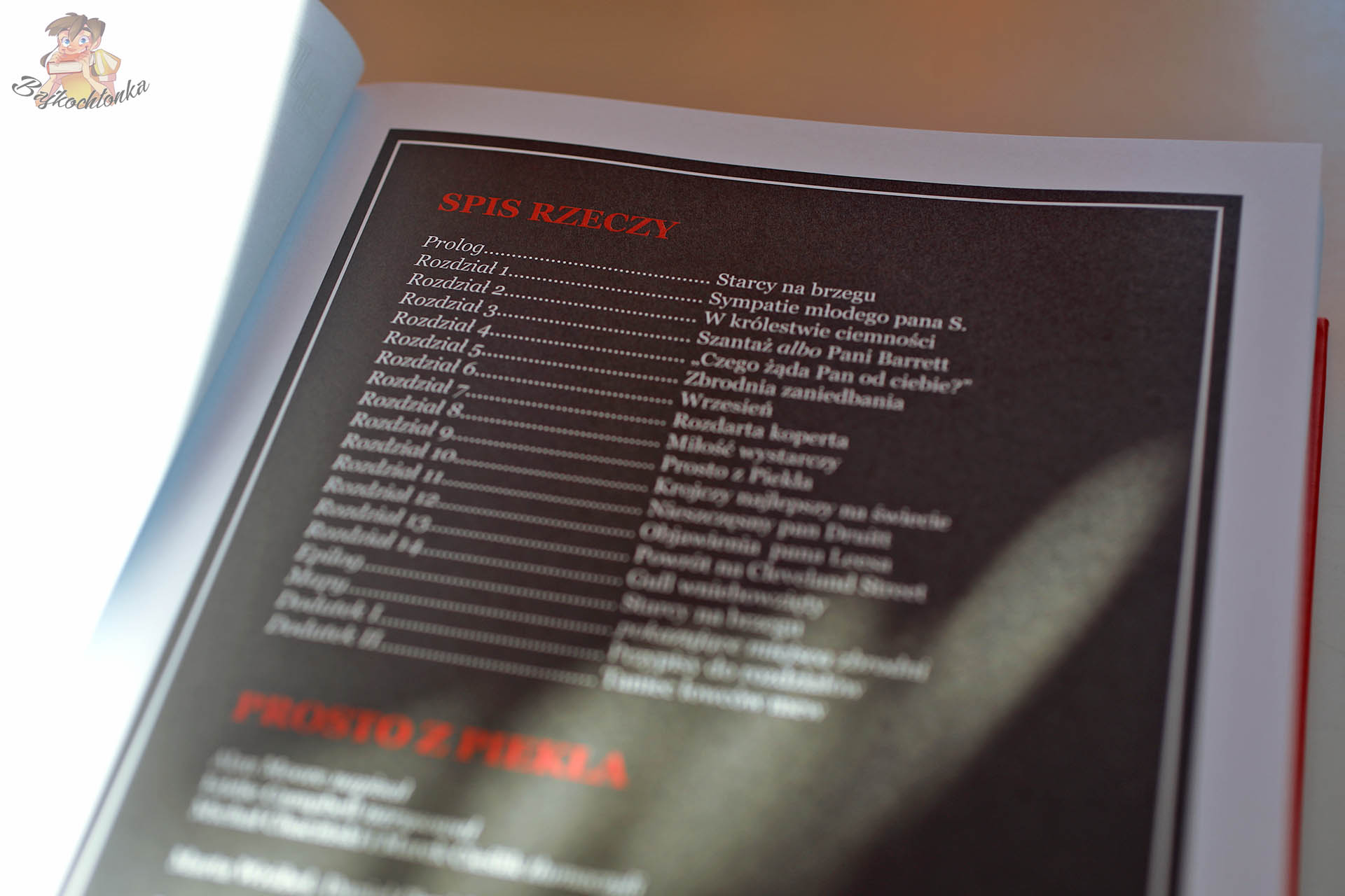 Prosto z piekła spis treści komiks Alan Moore Eddie Campbell wydanie polskie