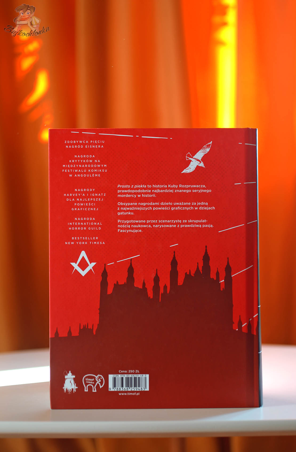 Prosto z piekła tyl okładki opis książki Kuba Rozpruwacz komiks Alan Moore