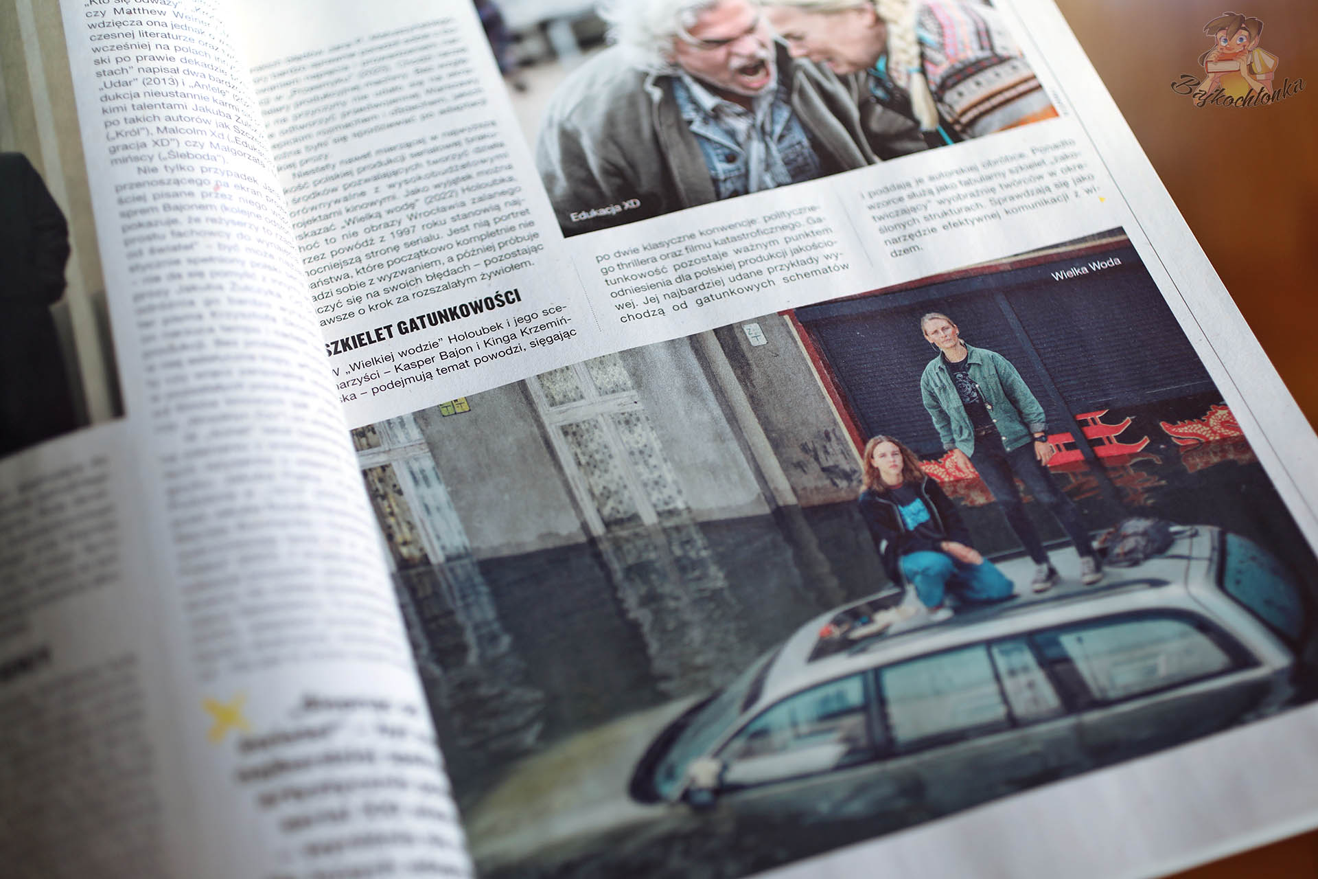 Artykuł o serialu Wielka Woda w magazynie CD-Action Seriale