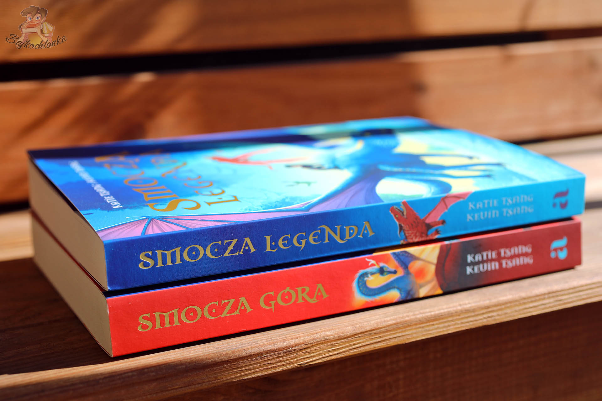 Książki Smocza legenda i Smocza góra – dwa tomy serii fantasy dla dzieci Smoczy świat