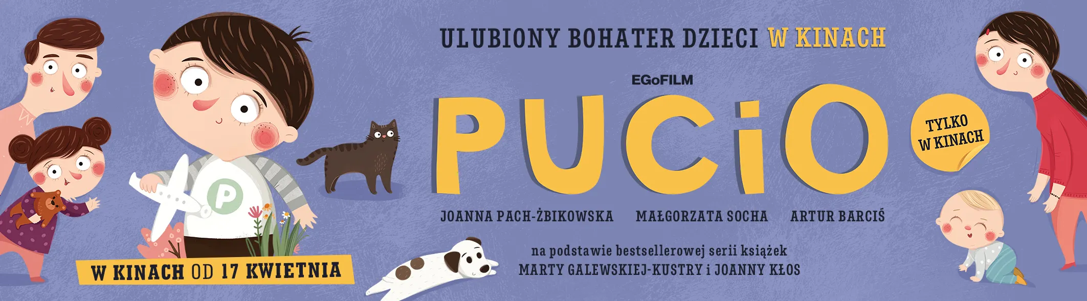 Pucio w kinie - kompetentny i mądry film na pierwszą wizytę w kinie -  Bajkochłonka - książki dla dzieci i gry planszowe. Recenzje