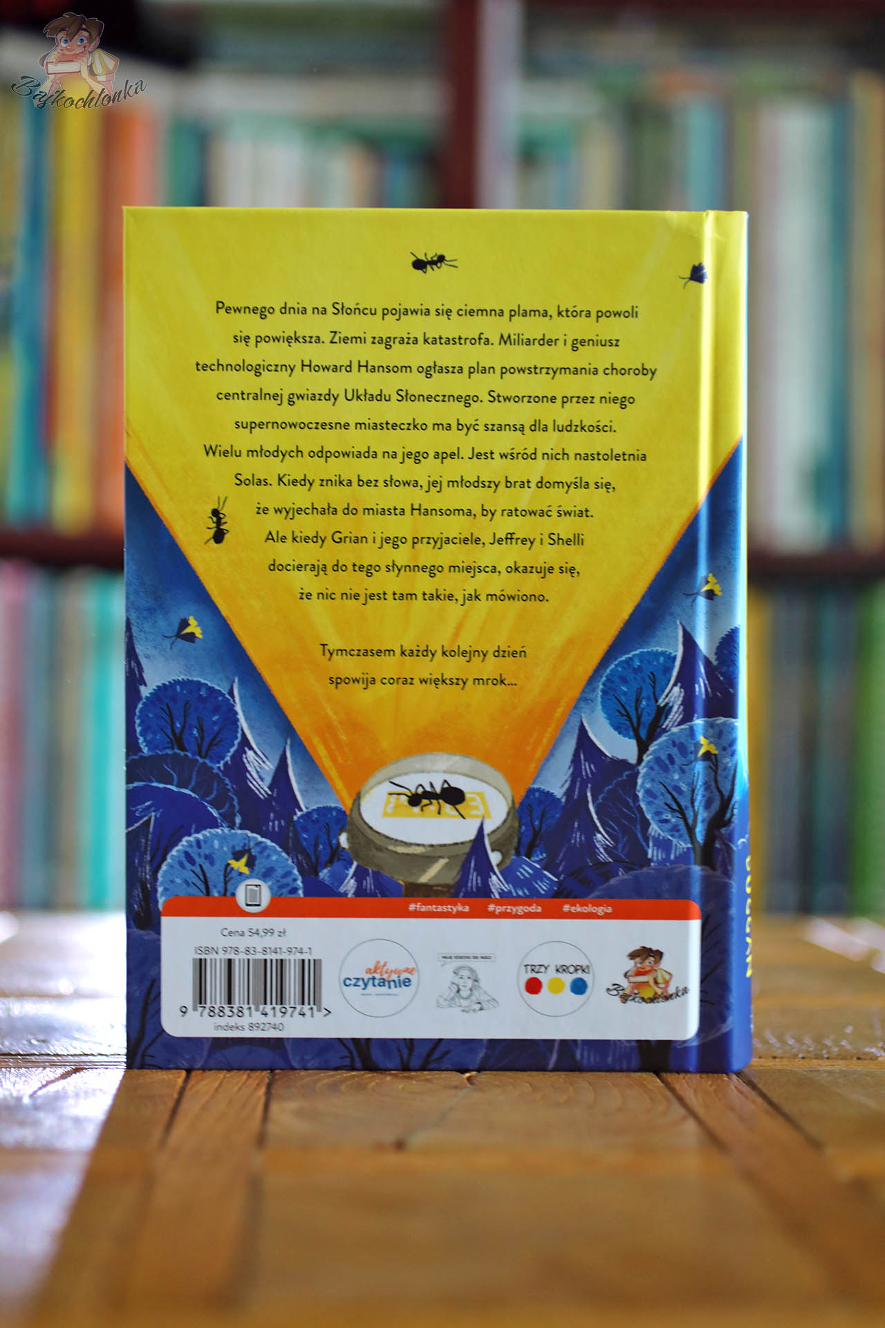 tylna okładka książki Złodzieje światła z opisem fabuły