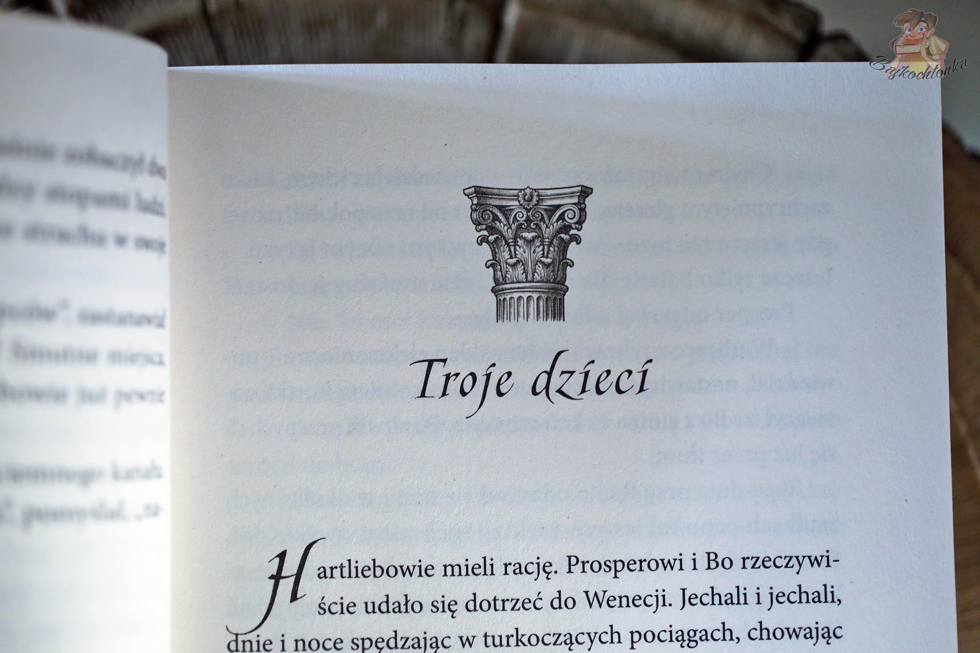 Rozdział „Troje dzieci” w książce Król złodziei Cornelii Funke