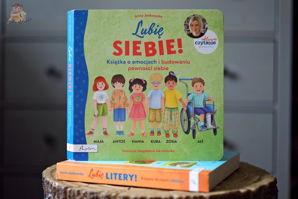 Okładka książki Lubię siebie! Książka o emocjach i budowaniu pewności siebieOkładka książki Lubię siebie! Książka o emocjach i budowaniu pewności siebie