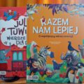 Okładka książki Razem nam lepiej. O współpracy wśród zwierząt, edukacyjnej książki dla dzieci o zwierzętach i współpracy.