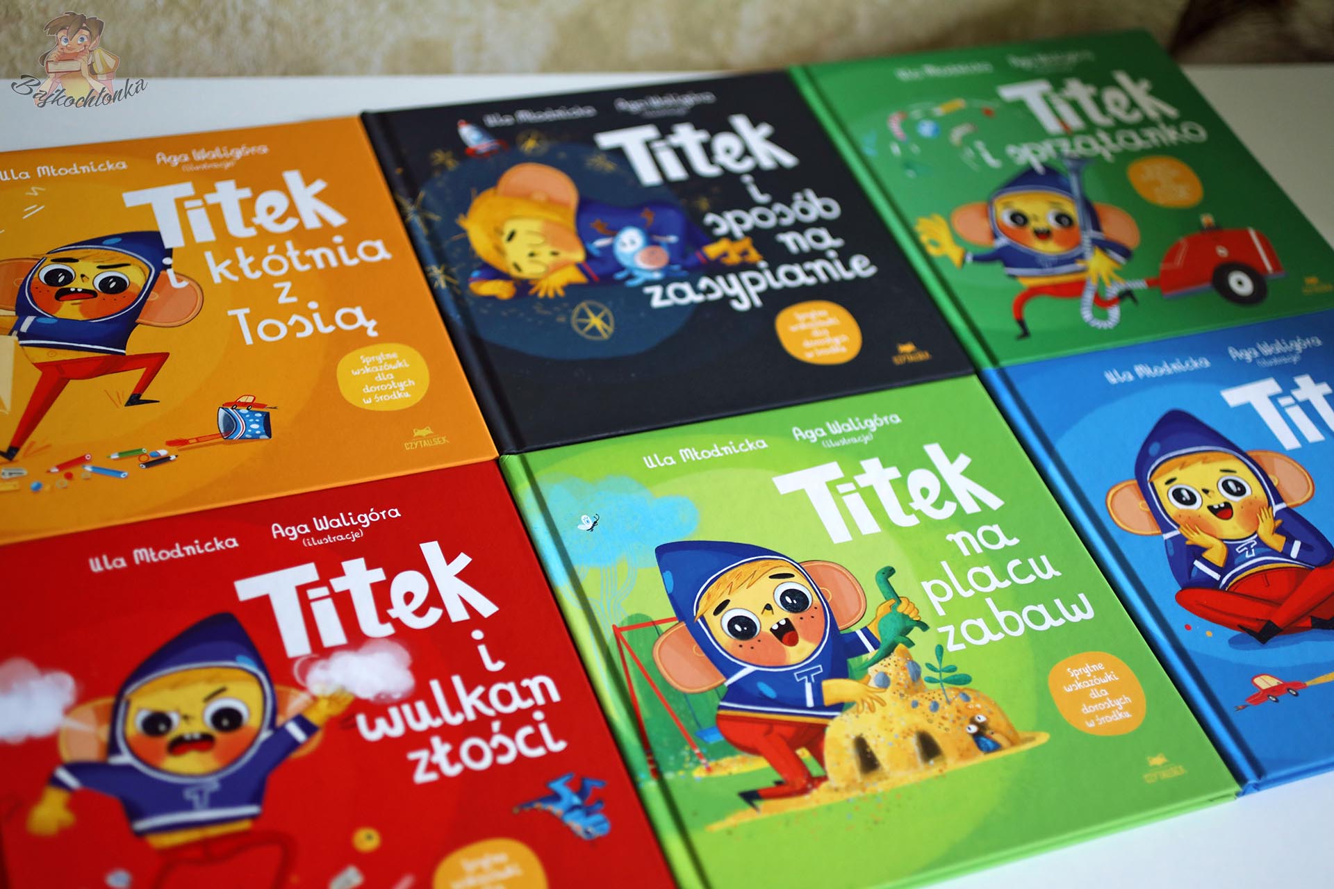 Książki z serii Titek o emocjach, zasadach i codziennych wyzwaniach przedszkolaka