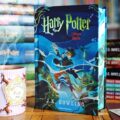 Harry Potter i Czara Ognia z polską okładką Kai Bajowskiej, barwionymi brzegami i kubkiem Honeydukes