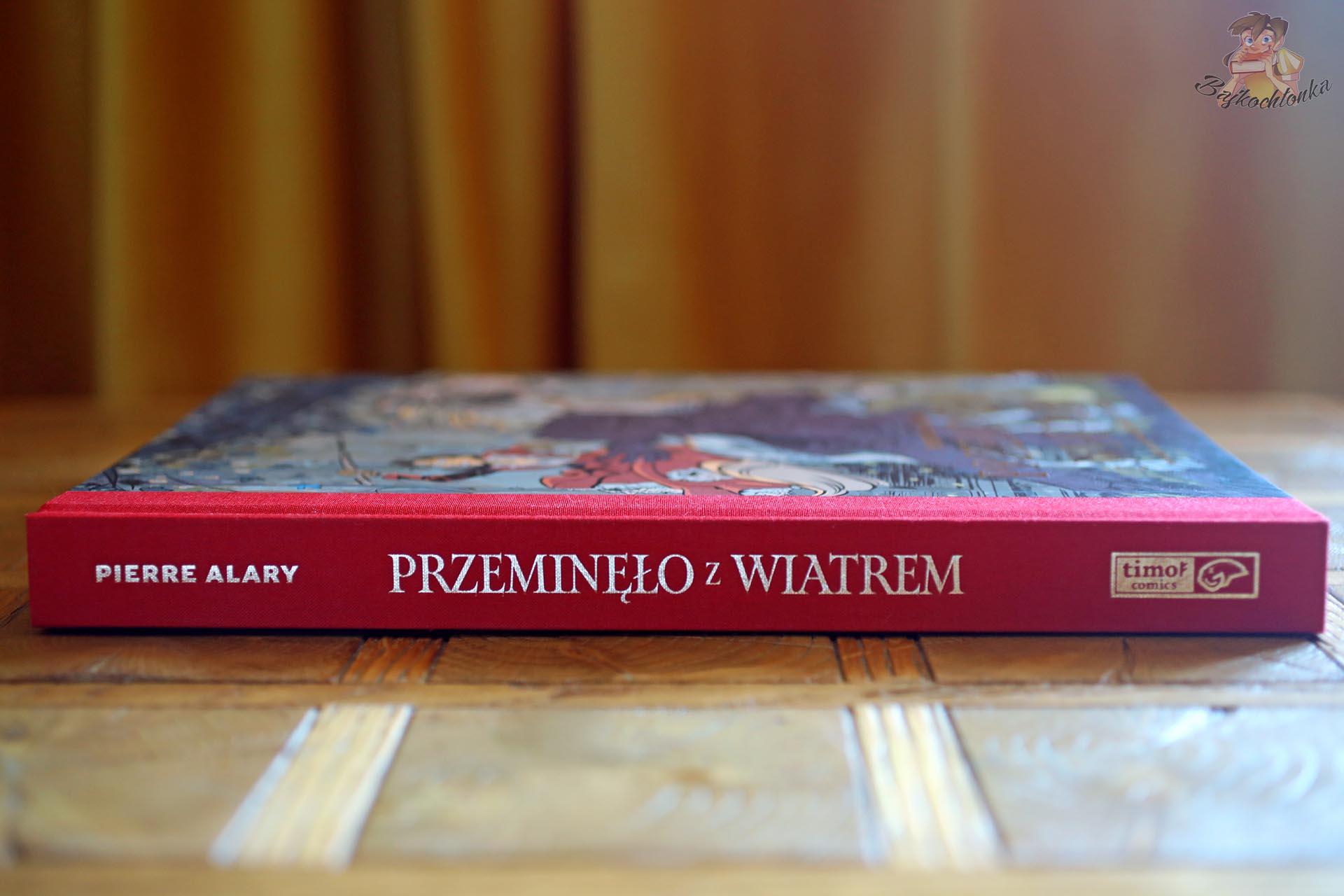 Grzbiet polskiego wydania komiksu Przeminęło z wiatrem Pierre’a Alary’ego od Timof Comics