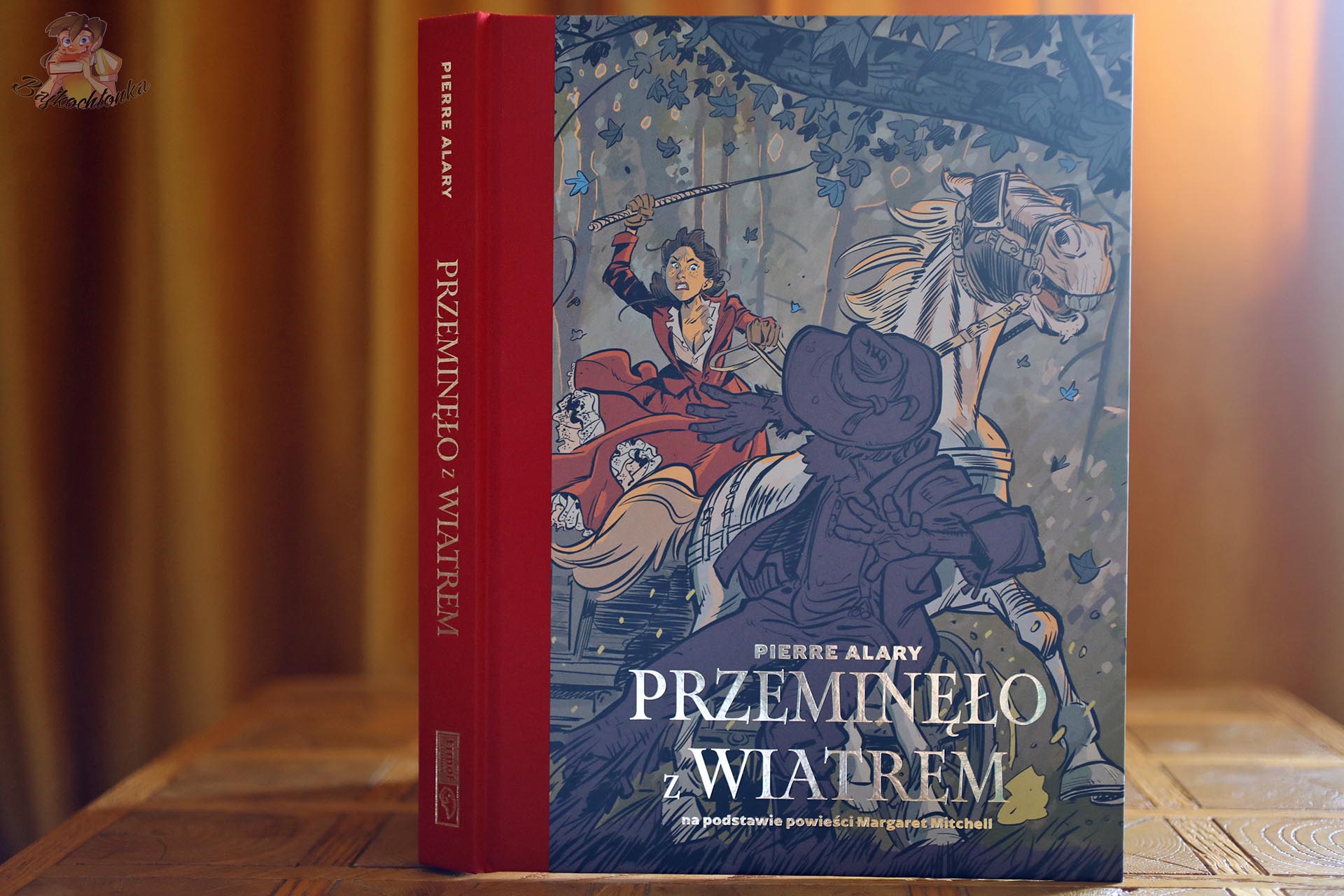 Okładka komiksu Przeminęło z wiatrem Pierre’a Alary’ego wydanego przez Timof Comics
