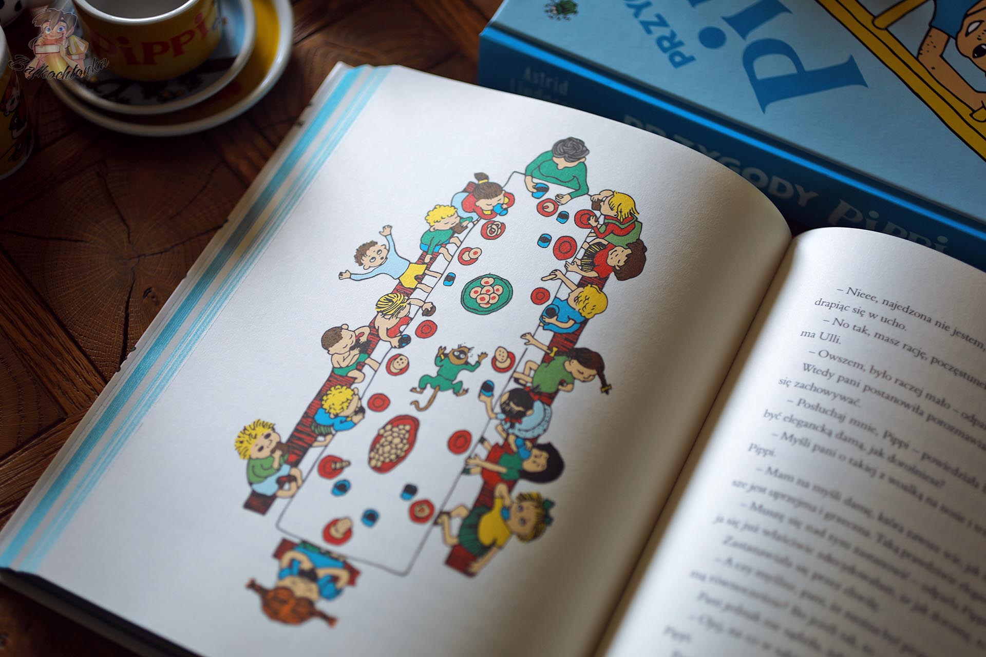 Ilustracje Ingrid Vang-Nyman w nowym wydaniu Przygód Pippi z 2026 roku