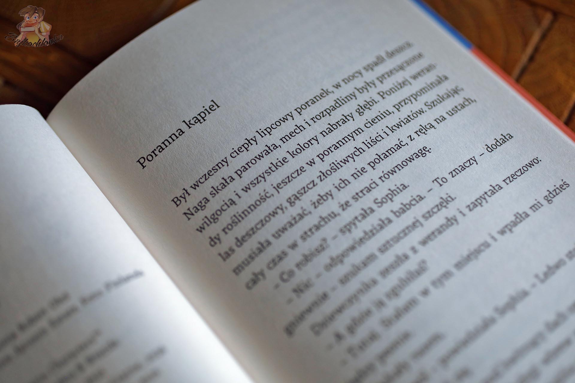 Rozdział „Poranna kąpiel” w książce „Księga lata” Tove Jansson