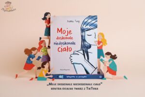 Moje doskonale niedoskonałe ciało Debbie Tung – okładka autobiograficznego komiksu o samoakceptacji i obrazie własnego ciała