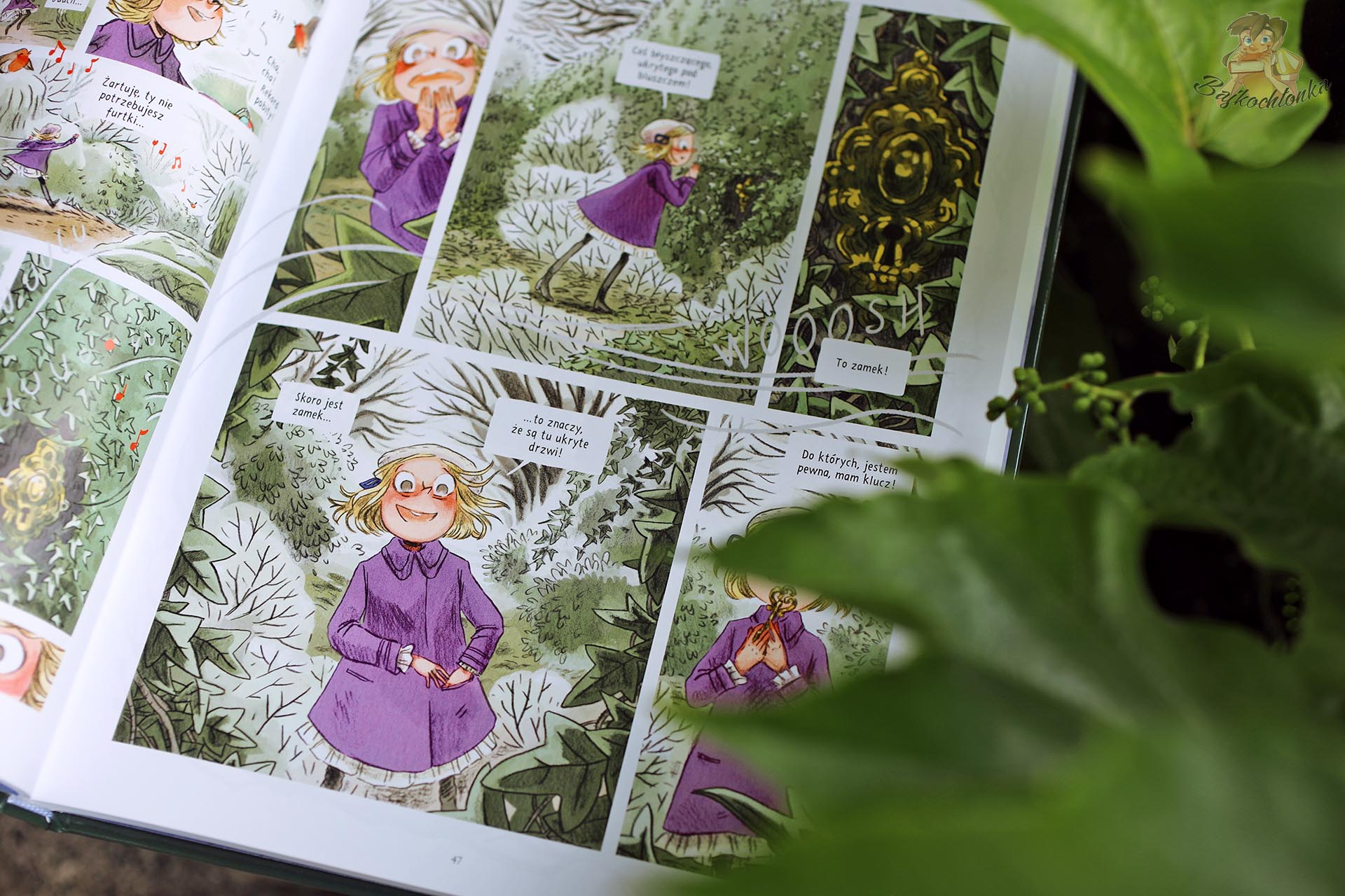 Mary Lennox odnajduje klucz do tajemniczego ogrodu w komiksowej adaptacji powieści Frances Hodgson Burnett
