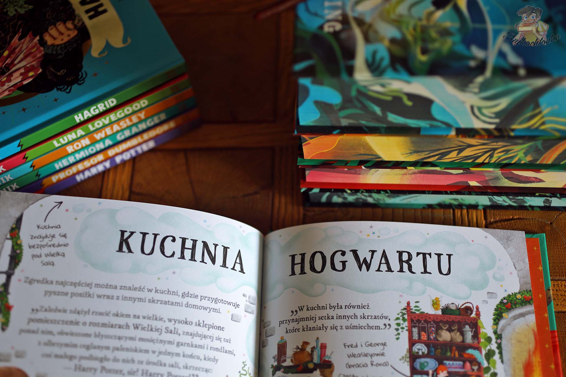 Kuchnia Hogwartu w książce Mały Potterownik. Zgredek - miejsce pracy skrzatów domowych
