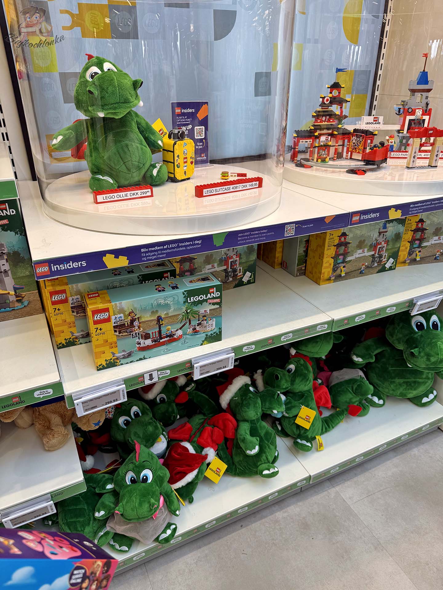 Ekskluzywne pamiątki, maskotki i zestawy w sklepie LEGOLAND Billund