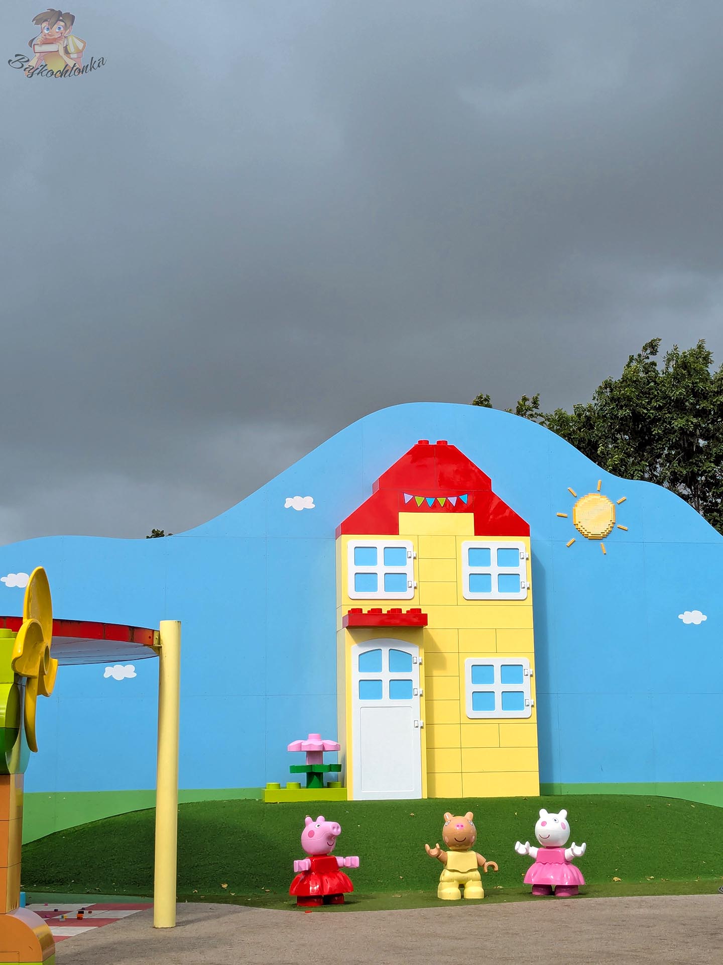 Strefa ze Świnką Peppą dla małych dzieci w LEGOLAND Billund