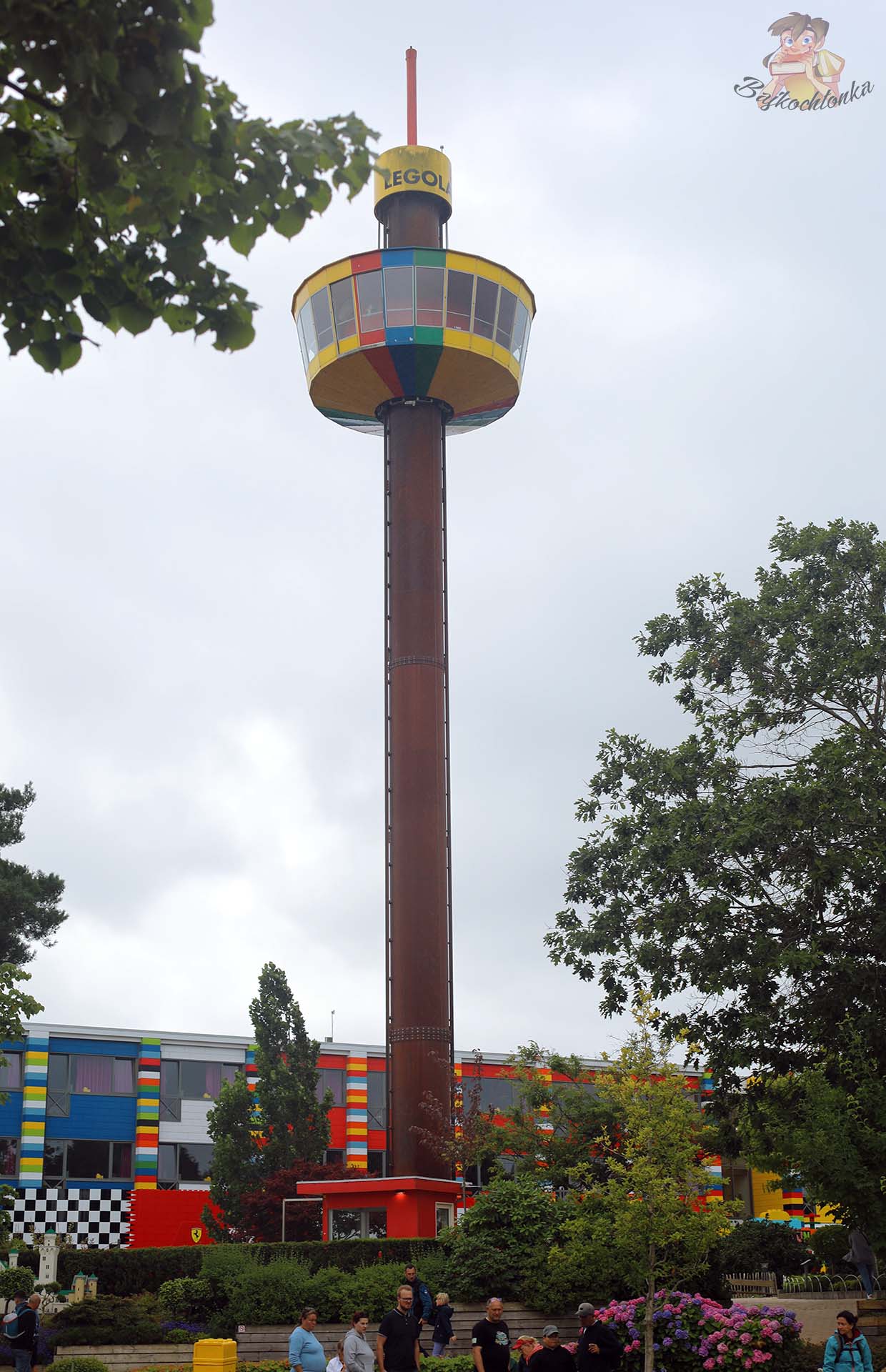 Wieża widokowa w parku LEGOLAND Billund